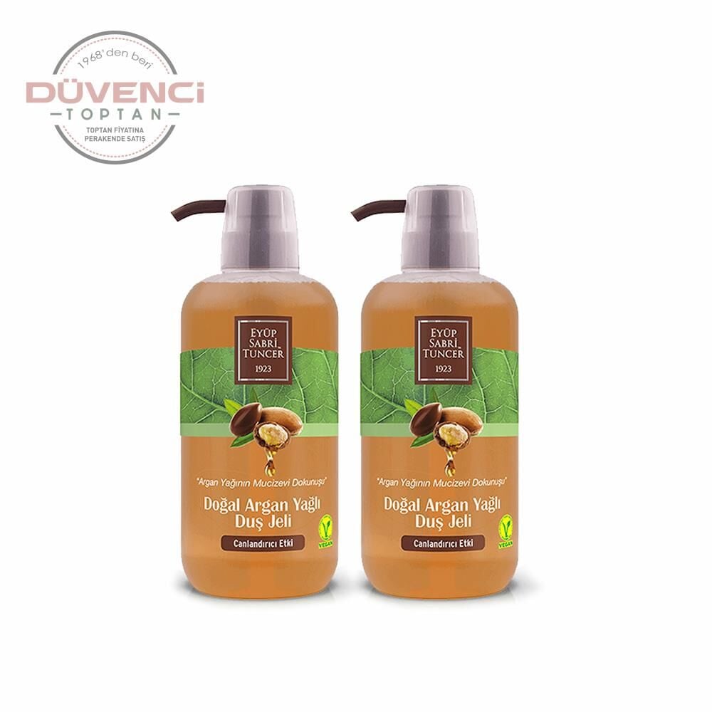 Düvenci Toptan Eyüp Sabri Tuncer Argan Yağlı Duş Jeli Seti 2' li Paket