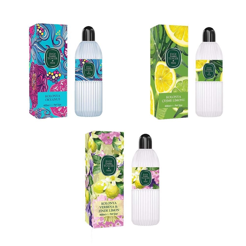 Eyüp Sabri Tuncer Kolonya Verbena & Zinde Limon, Okyanus ve Çeşme Limonu