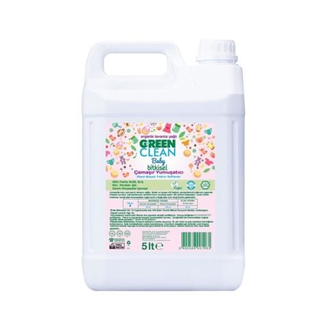 Green Clean Baby Bitkisel Çamaşır Yumuşatıcı Lavanta Yağlı 5 lt