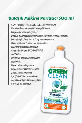 Bulaşık Makine Parlatıcı 500 ML 5 Al 4 Öde ve Rosie Pamuk