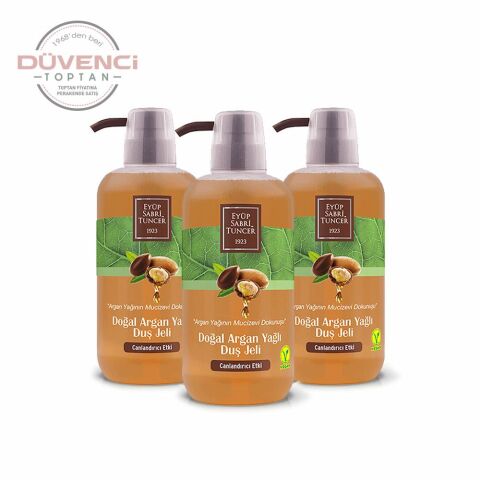 Düvenci Toptan Eyüp Sabri Tuncer Argan Yağlı Duş Jeli Seti 3' lü Paket