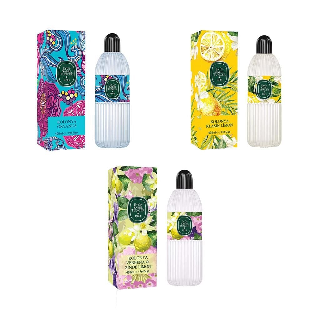 Eyüp Sabri Tuncer Kolonya Verbena & Zinde Limon, Okyanus ve Klasik Limon