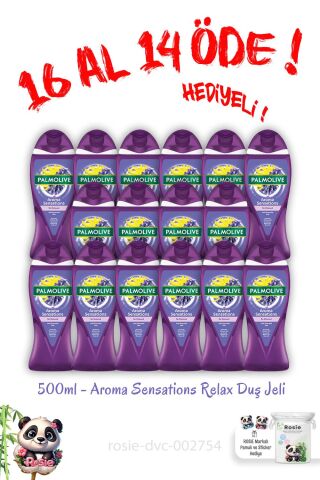 16 Al 14 Öde Aroma Sensations Relax Duş Jeli 500 Ml