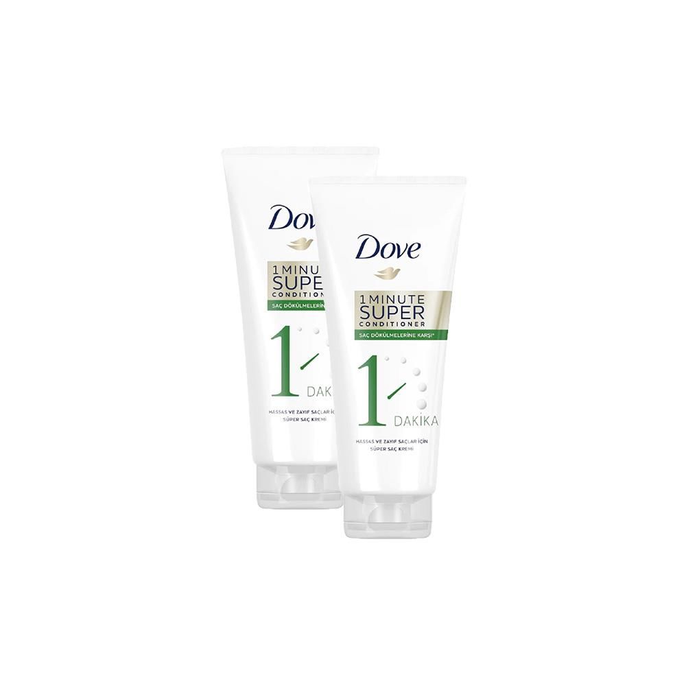 Dove Saç Dökülmesine Karşı Süper Saç Kremi 170 ml x 2