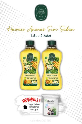 Hawaii Ananas X2 1.5L Sıvı Sabun ve ROSIE