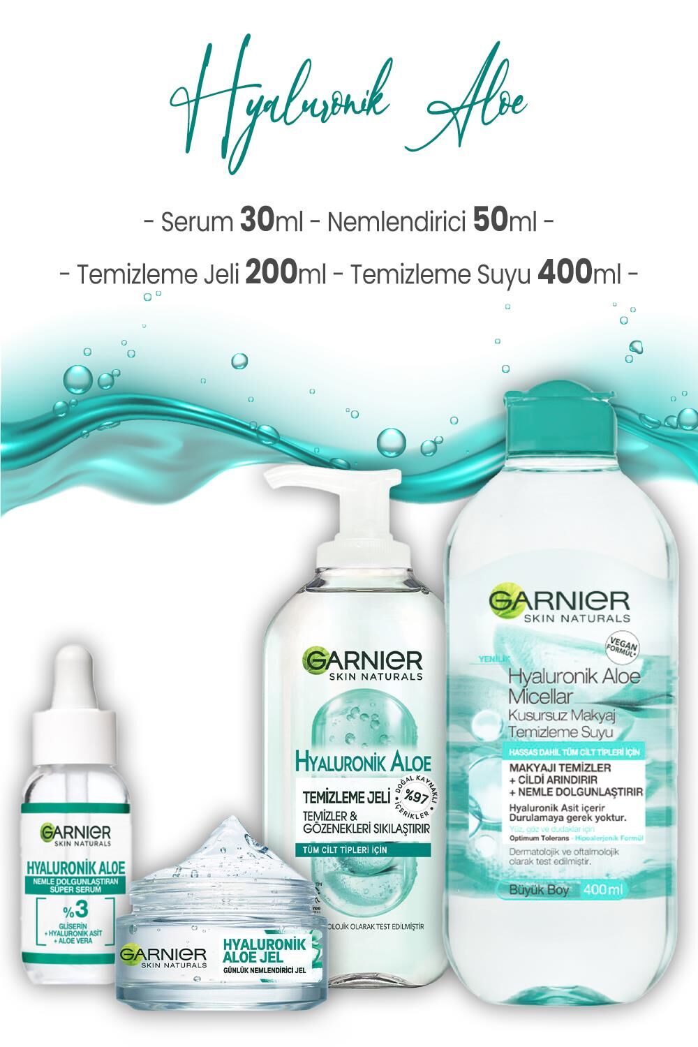 Garnier Hyaluronik Aloe Cilt Bakım Seti