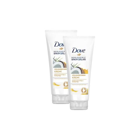 Dove Hindistan Cevizi Güçlendirici Saç Kremi 170 ml x 2