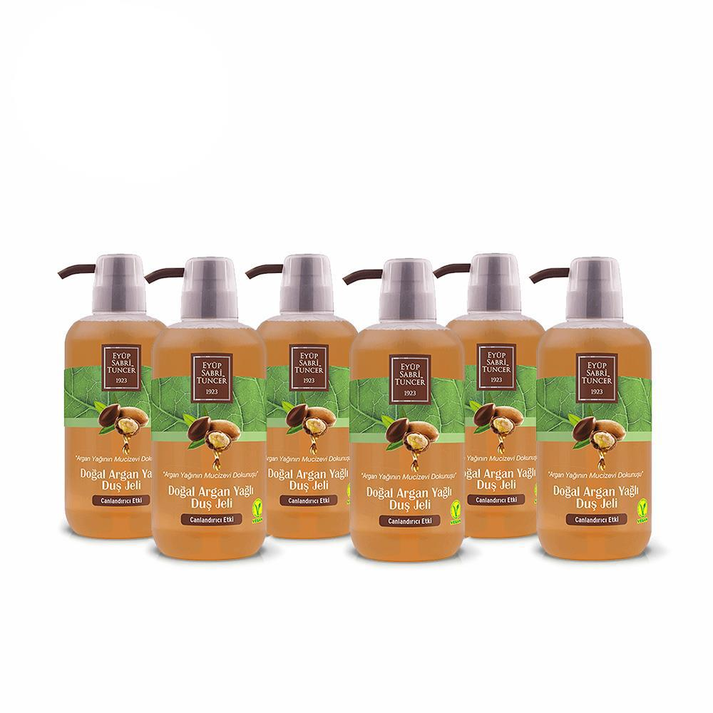 Düvenci Toptan Eyüp Sabri Tuncer Argan Yağlı Duş Jeli Seti 6' lı Paket