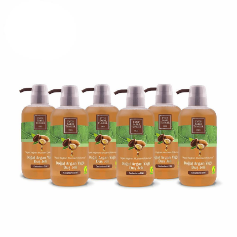 Düvenci Toptan Eyüp Sabri Tuncer Argan Yağlı Duş Jeli Seti 6' lı Paket