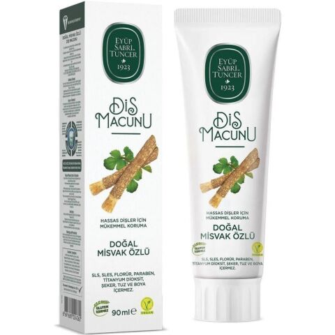 Diş Macunu Misvak Özlü 90 Ml X 6 Adet