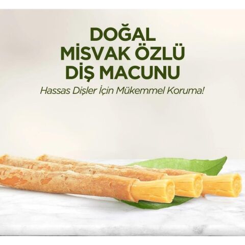 Diş Macunu Misvak Özlü 90 Ml X 6 Adet