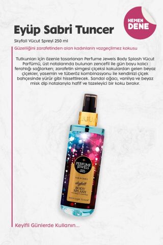 Eyüp Sabri Tuncer Skyfall Vücut Spreyi 250 ml