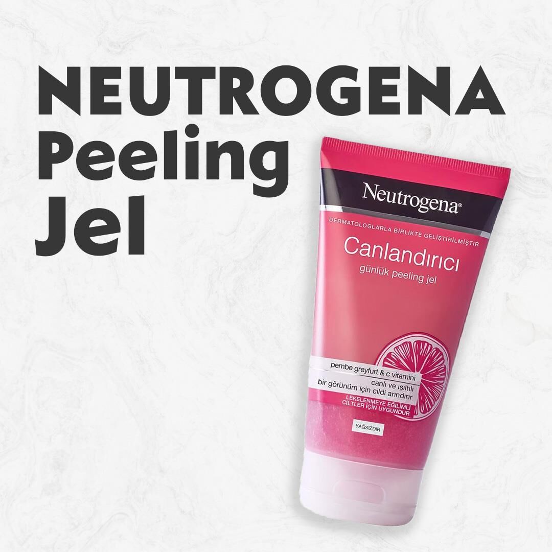 Neutrogena Canlandırıcı Peeling Pembe Greyfurt 150 ml