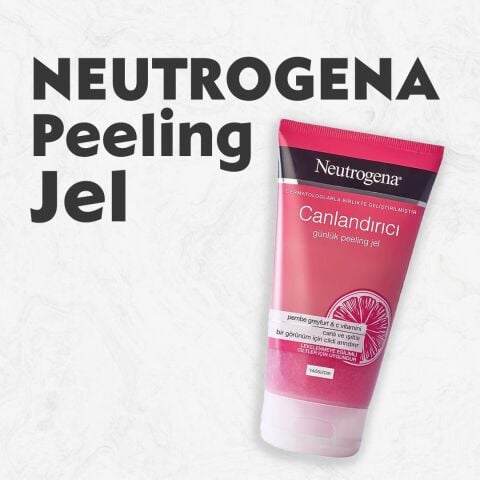 Neutrogena Canlandırıcı Peeling Pembe Greyfurt 150 ml