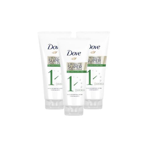 Dove Saç Dökülmesine Karşı Süper Saç Kremi 170 ml x 3