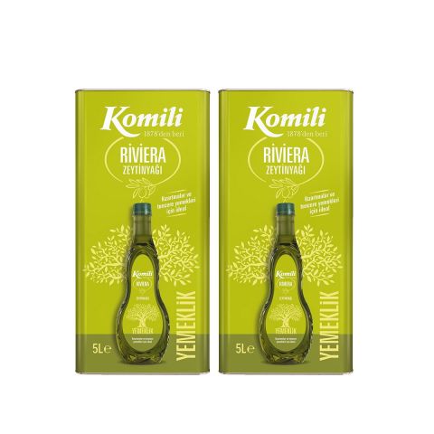 Komili Riviera Zeytinyagi 5 LT x 2 Adet