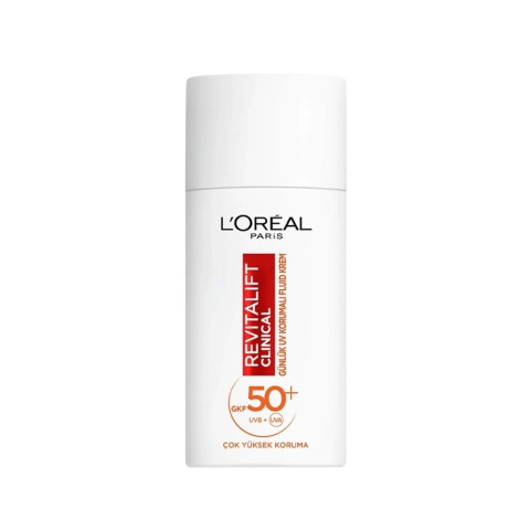 L'Oreal Paris Revitalift Clinical Spf 50+ Günlük Yüksek Uv Korumalı Yüz Güneş Kremi 50 ml