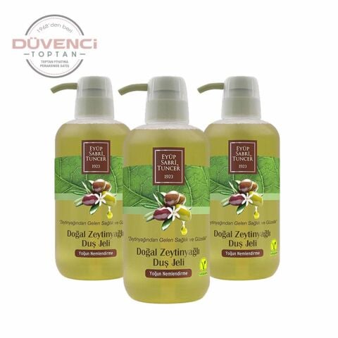 Düvenci Toptan Eyüp Sabri Tuncer Zeytinyağlı Duş Jeli Seti 3' lü Paket