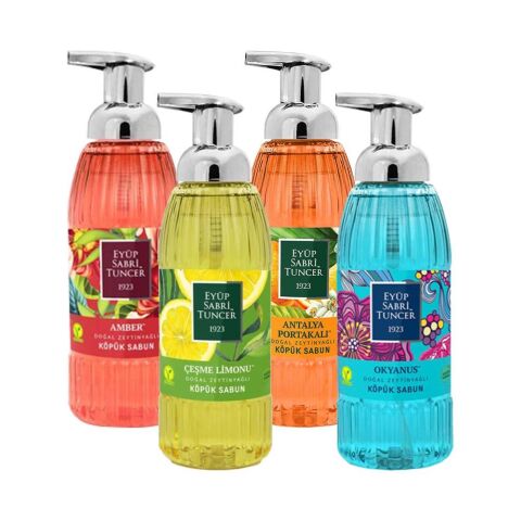 Eyüp Sabri Tuncer Zeytinyağlı Köpük Sabunları Paketi 500 ML