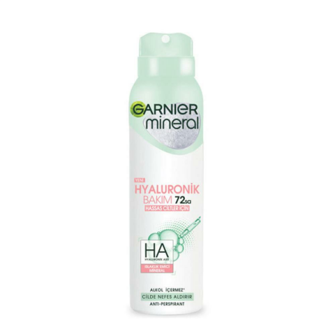 Garnier Mineral Hyaluronik Bakım 72H Sprey Deodorant 150 ml