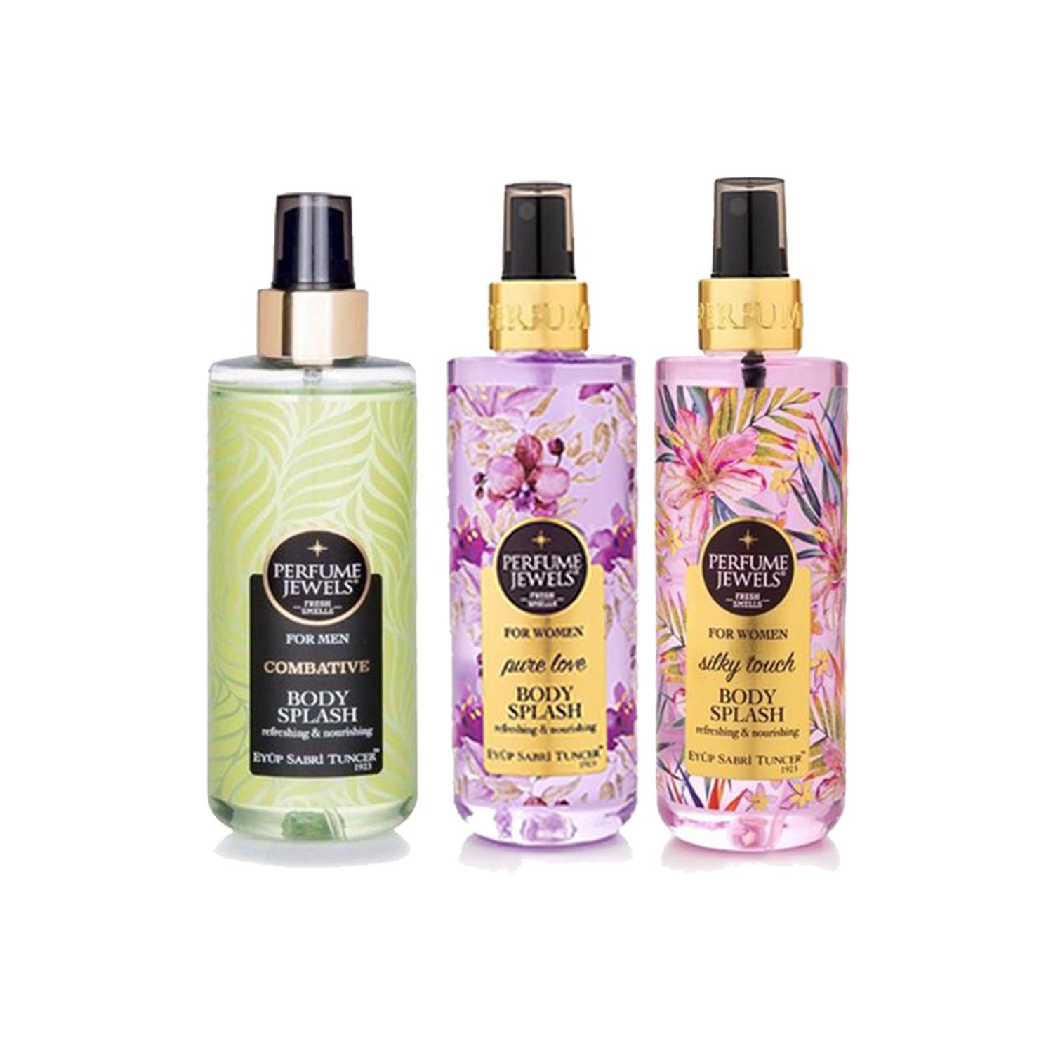 Düvenci Toptan Eyüp Sabri Tuncer Body Splash Seti 3' lü Paket Model 127