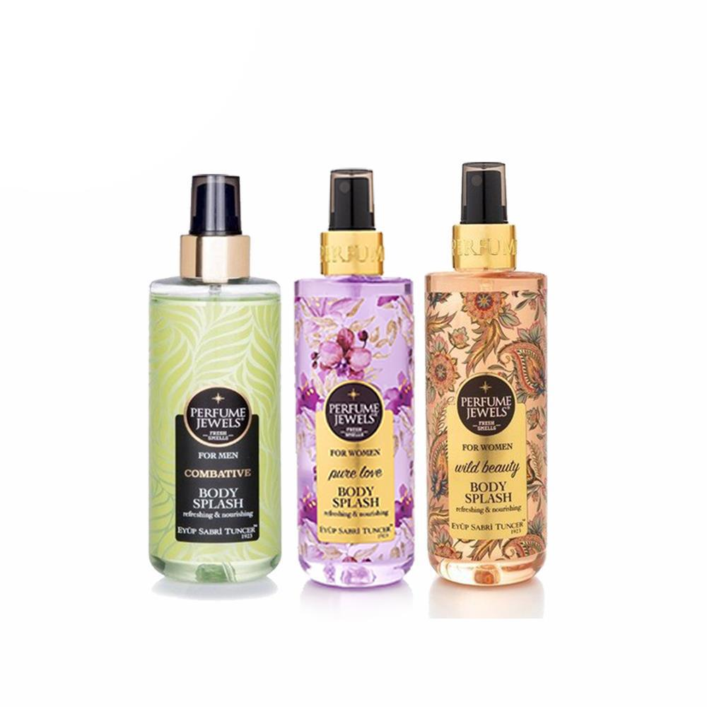 Düvenci Toptan Eyüp Sabri Tuncer Body Splash Seti 3' lü Paket Model 131