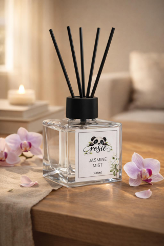 Rosie Paçuli Çubuklu Oda Kokusu 100 ml – Doğanın Derin ve Gizemli Kokusu