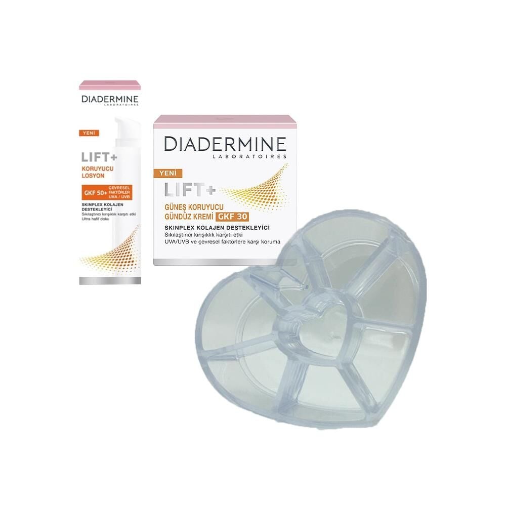 Diadermine Güneş Koruyucu Gündüz Kremi ve Losyon, Diadermine Makyaj Düzenleyici Hediyeli