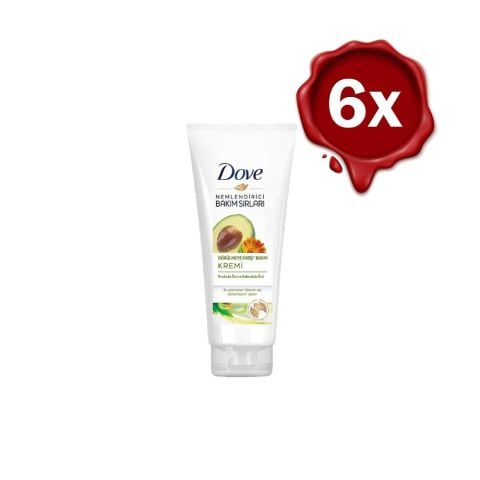 Dove Nemlendirici Bakım Sırları Dökülmeye Karşı Saç Bakım Kremi 170 ml x 6