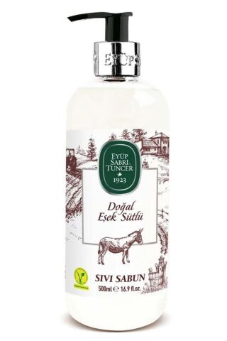 Eyüp Sabri Tuncer Doğal Eşek Sütlü Sıvı Sabun 500 ml x 4 Adet