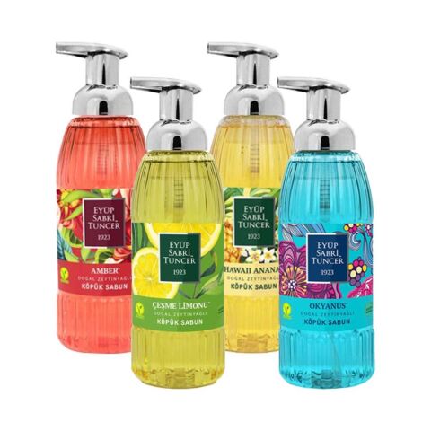 Eyüp Sabri Tuncer Limon, Okyanus, Amber, Ananas Köpük Sabun
