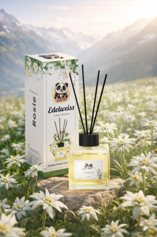 Rosie Edelweiss Çiçeği Çubuklu Oda Kokusu - Doğanın En Nadir Çiçeğinin Zarafeti