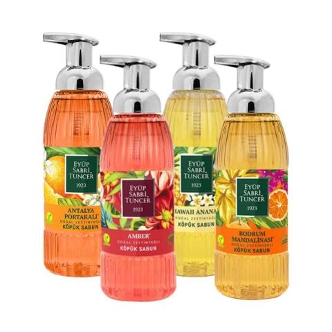 Eyüp Sabri Tuncer Zeytinyağlı Köpük Sabun Seti 500 ML