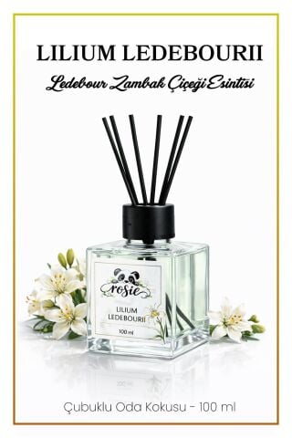Rosie Lilium Ledebourii Çubuklu Oda Kokusu 100 ml – Lilyum Çiçeği Ferahlığı