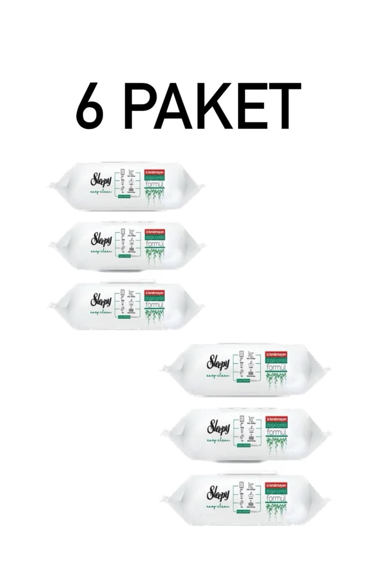 Sleepy Beyaz Sabun Katkılı 600 adet Yüzey Temizlik Havlusu