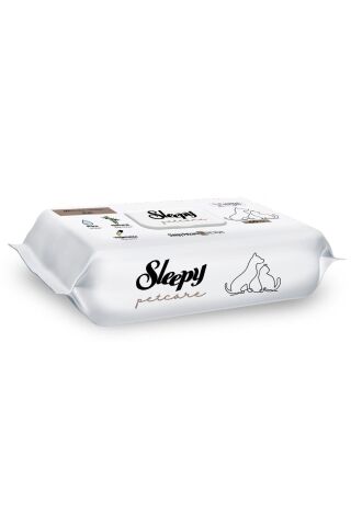 Sleepy Petcare Evcil Hayvan Islak Havlusu 6x60(360 Yaprak)
