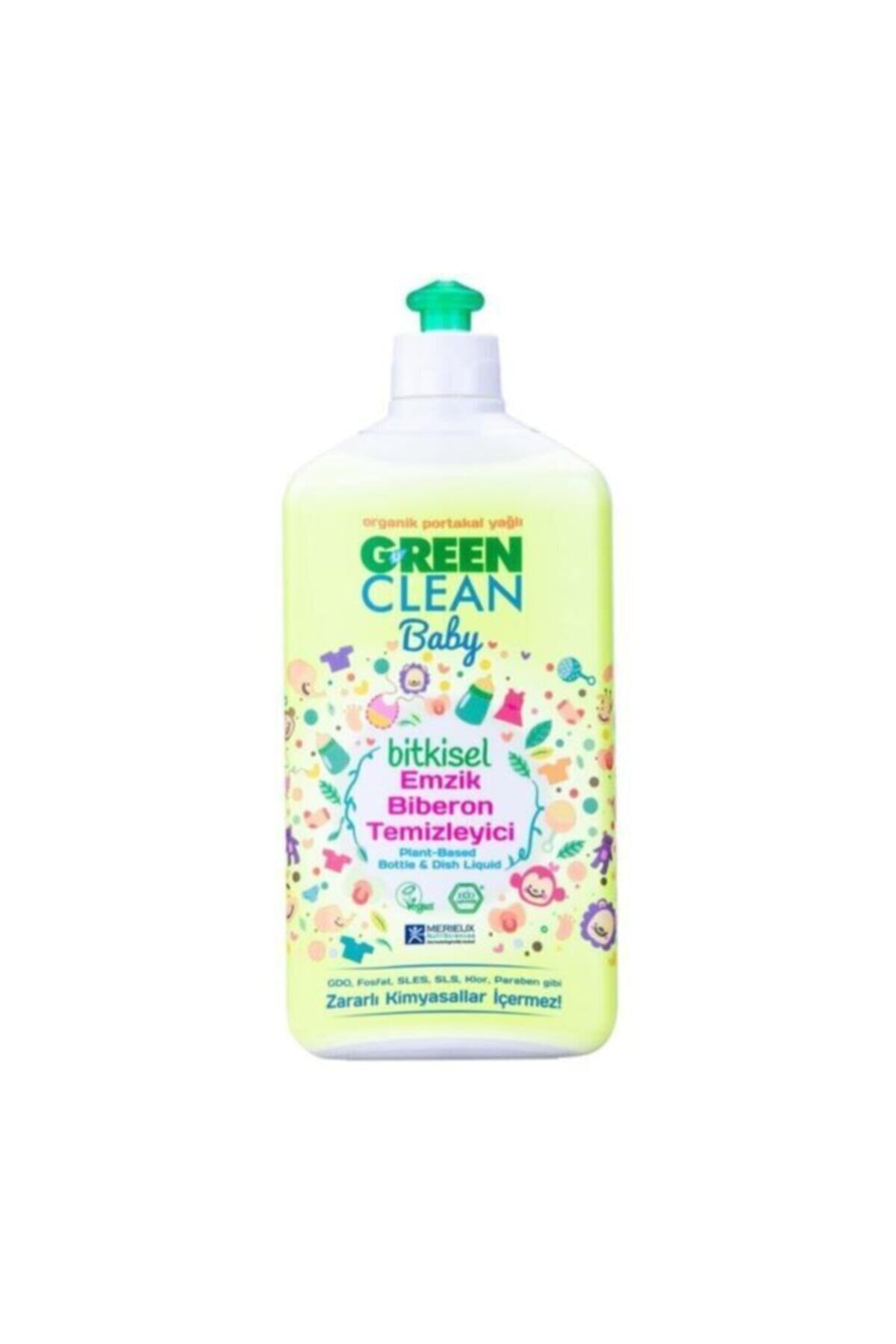 U green Clean Baby Bitkisel Biberon Emzik Temizleyici 500 ml