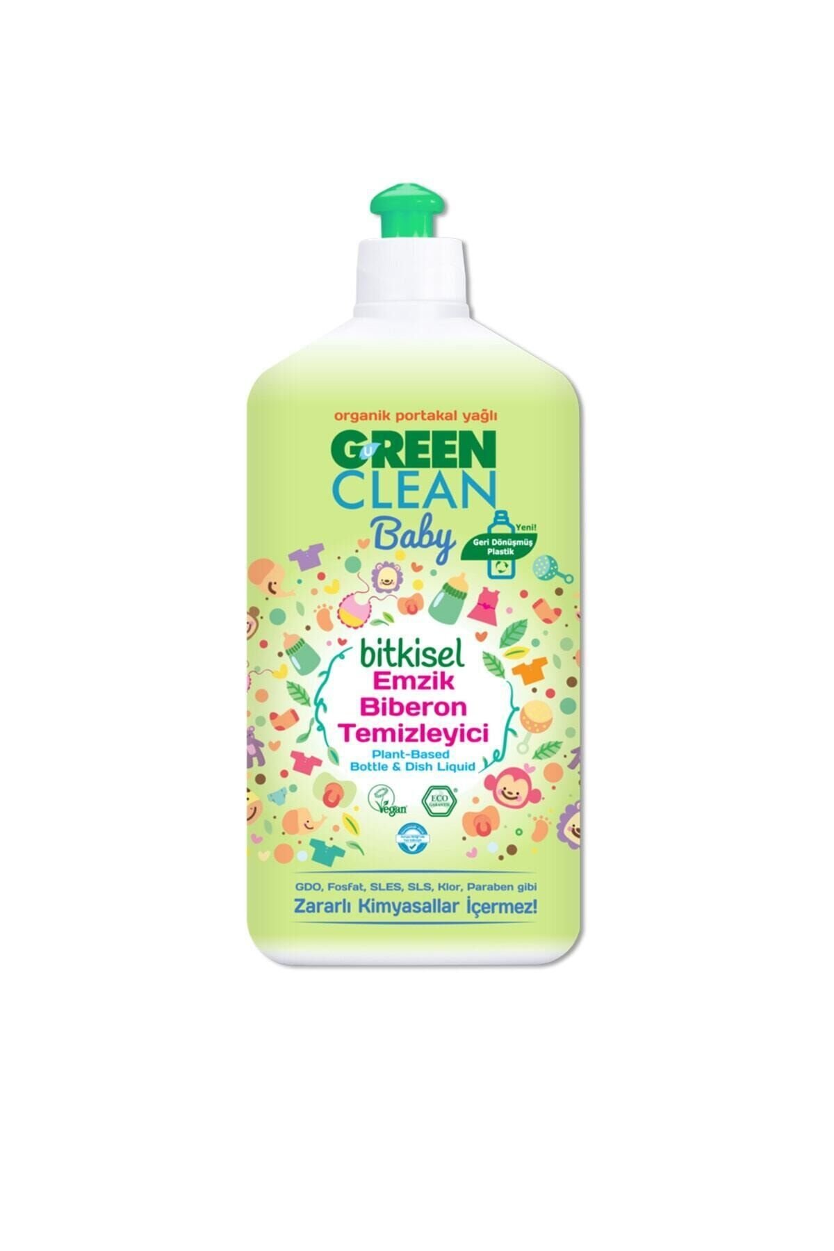 U green Clean Baby Bitkisel Biberon Emzik Temizleyici 500 ml