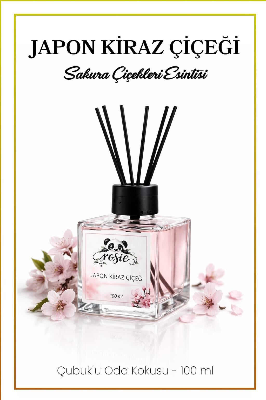 Rosie Japon Kiraz Çiçeği Çubuklu Oda Kokusu 100 ml