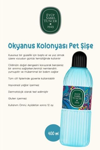 Sıvı Sabun 1500ml, 2'li Okyanus Kolonya 400ml ve Rosie Pamuk