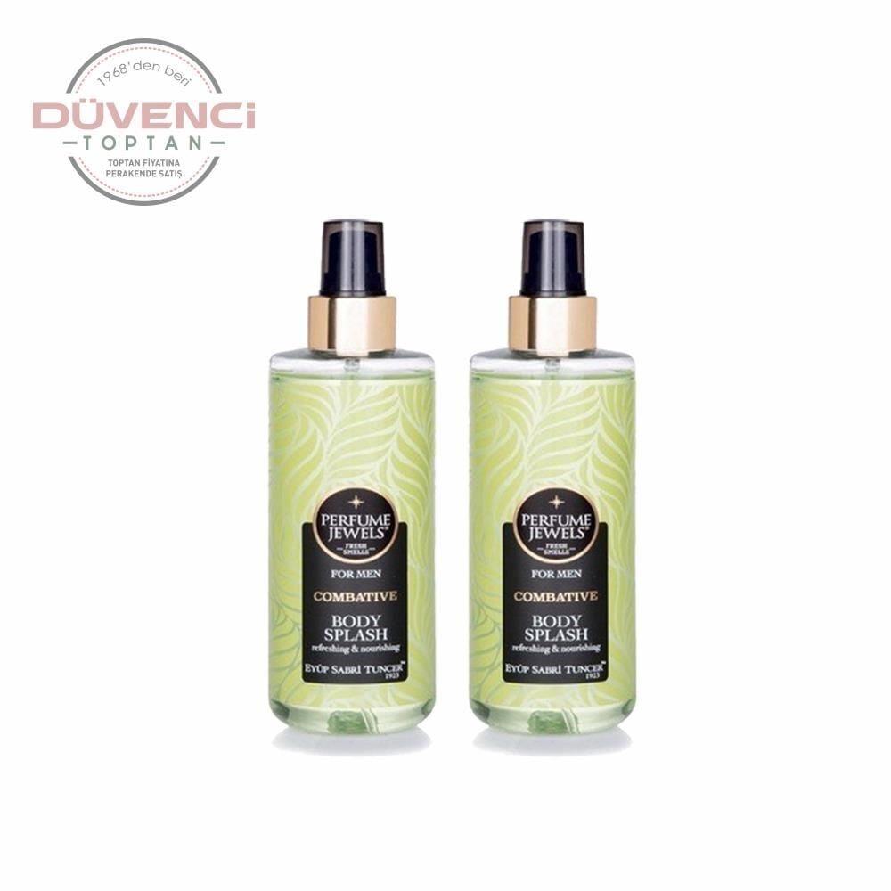 Düvenci Toptan Eyüp Sabri Tuncer Pj Body Splash Combative 250 ml 2' li Paket