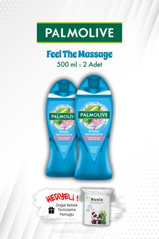 Palmolive Feel The Massage 500 ML Duş Jeli X2 ve ROSIE