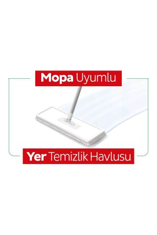 Easy Clean Beyaz Sabun Katkılı Mopa Uyumlu Yer Temizlik Havlusu&mendili 3x50 (150 YAPRAK)