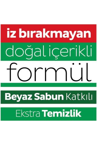 Sleepy Easy Clean Beyaz Sabun Katkılı Yüzey Temizlik Havlusu 3 Paket 300 Yaprak