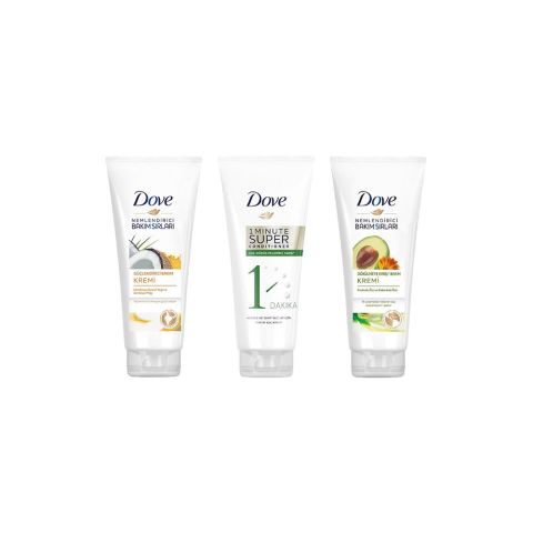 Dove Saç Kremi Hindistan Cevizi, Saç Dökülmesine Karşı ve Nemlendirici Bakım