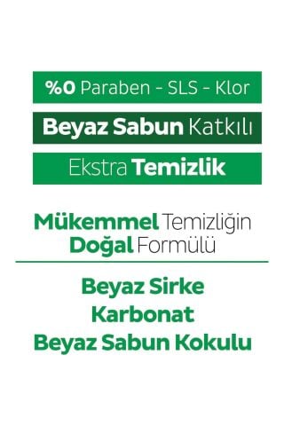 Sleepy Easy Clean Beyaz Sabun Katkılı Yüzey Temizlik Havlusu 200 YAPRAK
