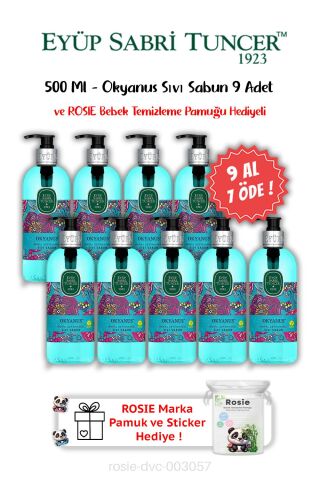 9 AL 7 ÖDE Okyanus Sıvı Sabun 500 ML ve ROSIE Hediyeli