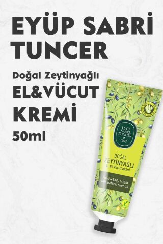 Eyüp Sabri Tuncer Doğal Zeytinyağlı El Ve Vücut Kremi 50 ML