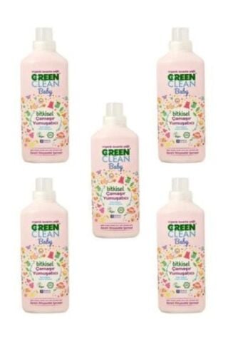 Green Clean Organik Lavanta Yağlı Baby Çamaşır Yumuşatıcısı 1000 ml 5'li Set