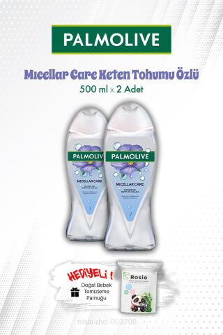Palmolive Mıcellar Care Keten Tohumu Özlü 500 ML Duş Jeli X2 ve ROSIE